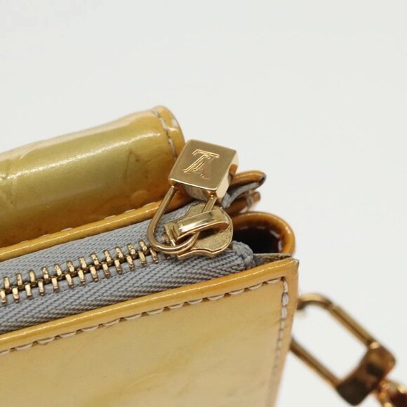 LOUIS VUITTON Monogram Vernis Motto Accessory Pouch Gris - Picture 13 of 16